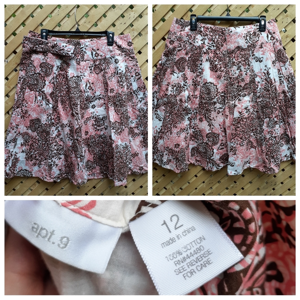 🔥2/$15🔥 NWOT APT 9 skater skirt